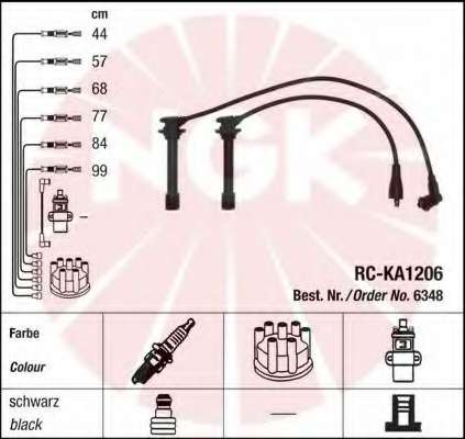 Комплект проводов зажигания