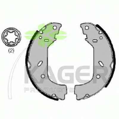 Комплект тормозных колодок