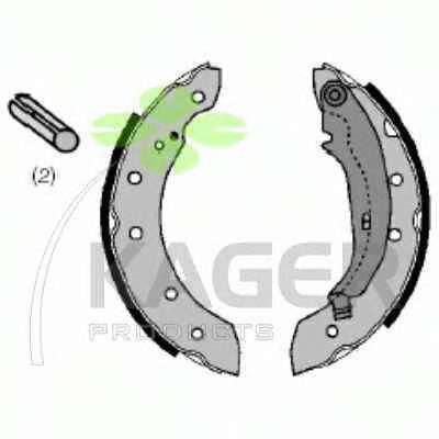 Комплект тормозных колодок