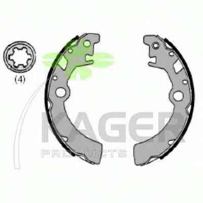 Комплект тормозных колодок