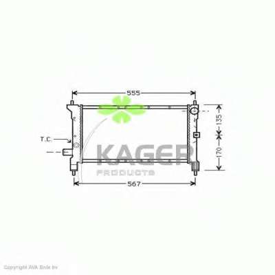 Радиатор, охлаждение двигателя