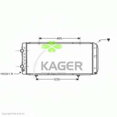 Радиатор, охлаждение двигателя