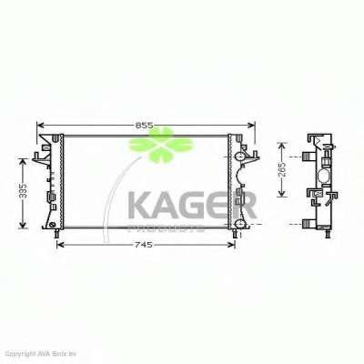 Радиатор, охлаждение двигателя