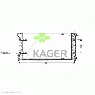 Радиатор, охлаждение двигателя