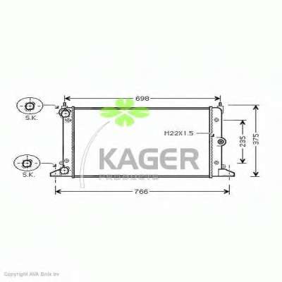 Радиатор, охлаждение двигателя
