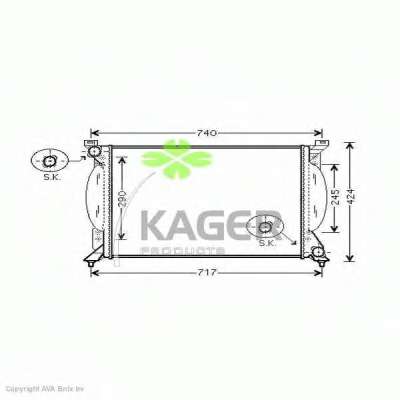 Радиатор, охлаждение двигателя