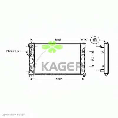 Радиатор, охлаждение двигателя