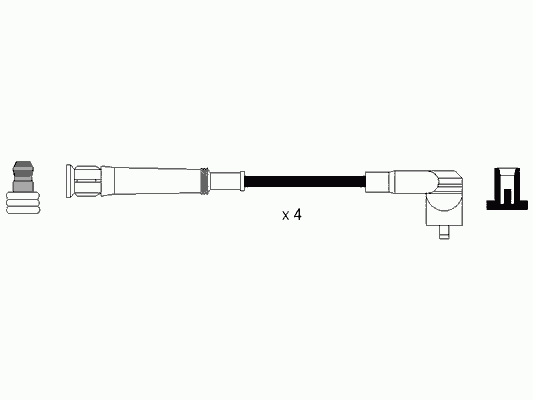 Комплект проводов зажигания