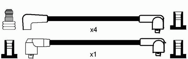 Комплект проводов зажигания