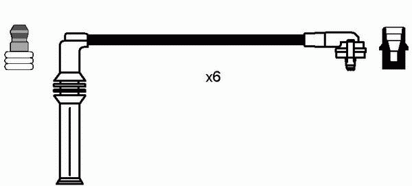 Комплект проводов зажигания