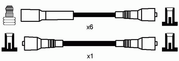 Комплект проводов зажигания