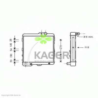 Радиатор, охлаждение двигателя