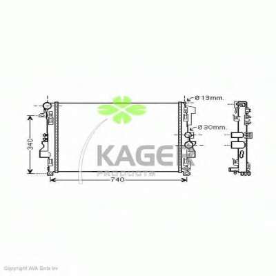 Радиатор, охлаждение двигателя