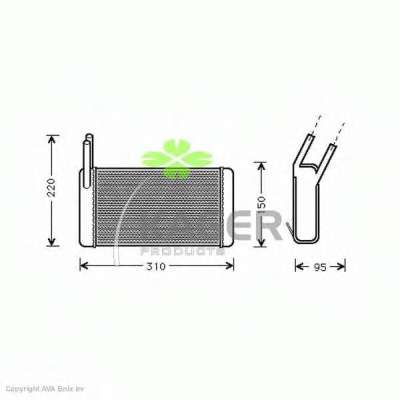 Теплообменник, отопление салона