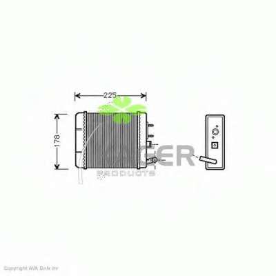 Теплообменник, отопление салона