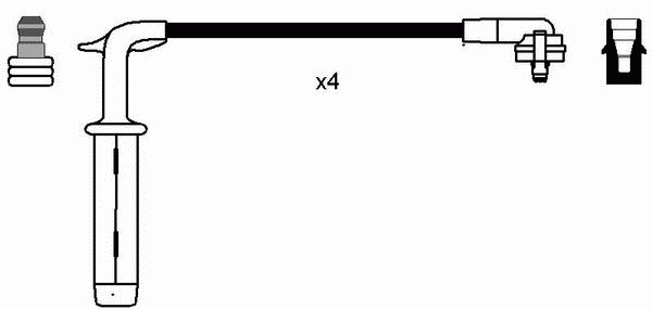 Комплект проводов зажигания