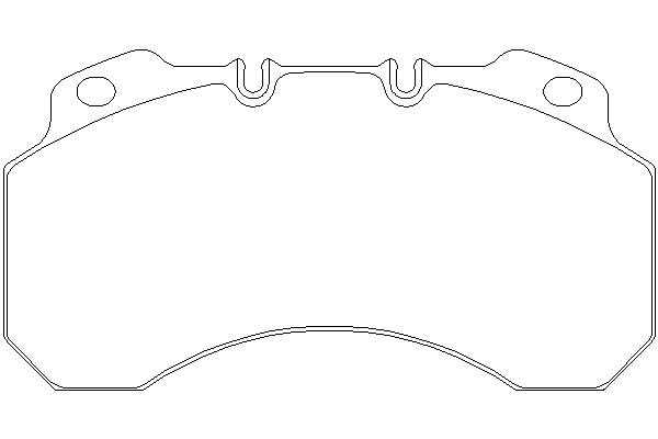 Комплект тормозных колодок, дисковый тормоз