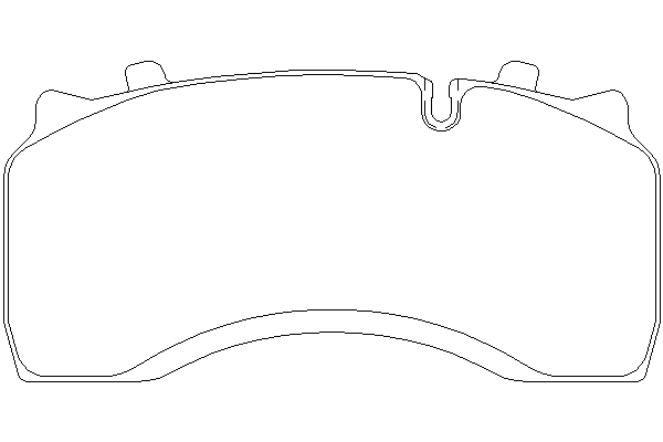 Комплект тормозных колодок, дисковый тормоз