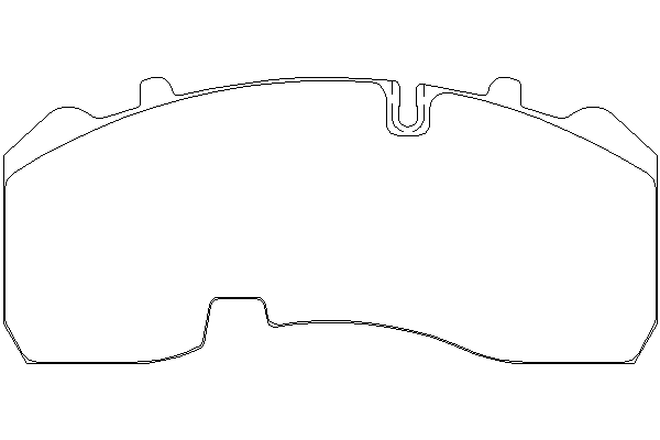 Комплект тормозных колодок, дисковый тормоз