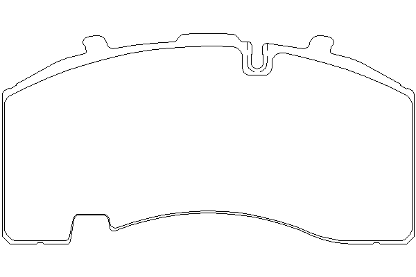 Комплект тормозных колодок, дисковый тормоз