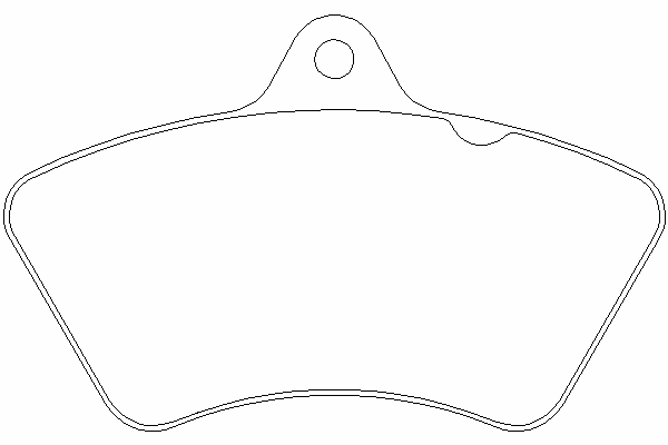 Комплект тормозных колодок, дисковый тормоз