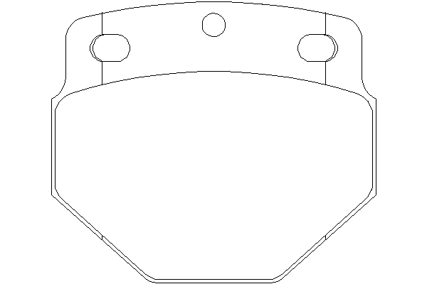 Комплект тормозных колодок, дисковый тормоз