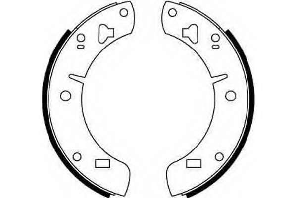 Комплект тормозных колодок