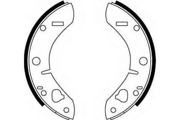 Комплект тормозных колодок