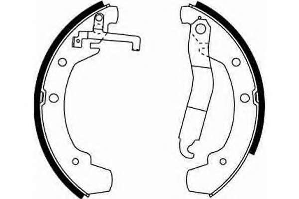 Комплект тормозных колодок