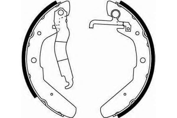 Комплект тормозных колодок