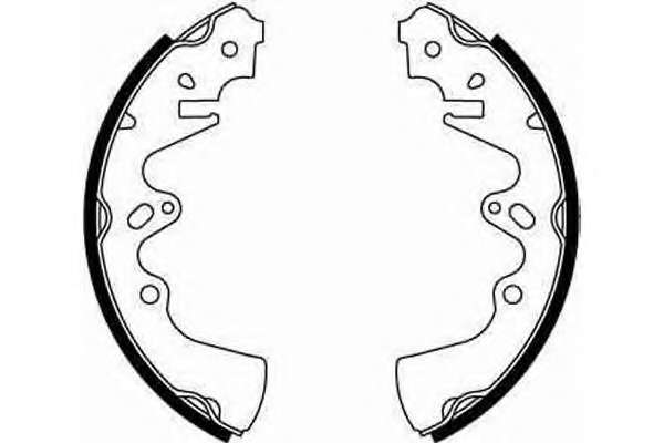 Комплект тормозных колодок