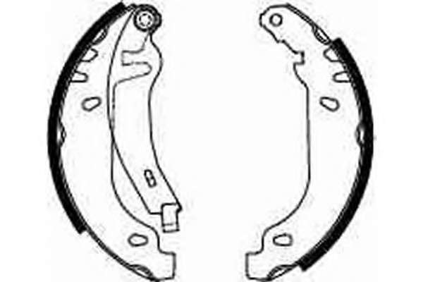 Гальмівні колодки (набір)