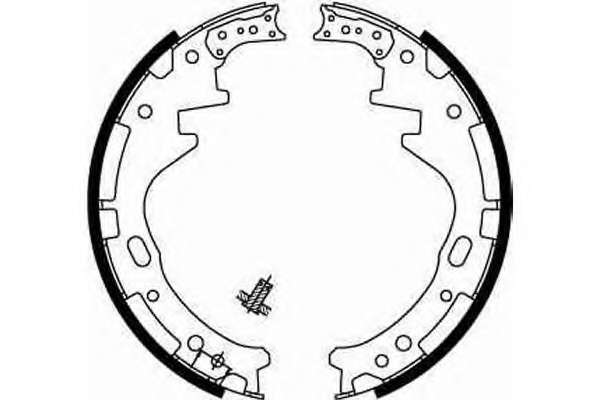 Комплект тормозных колодок