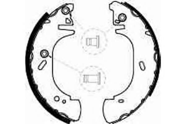 Комплект тормозных колодок