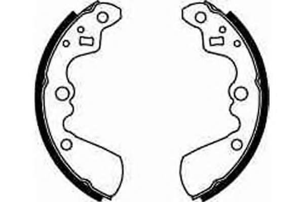 Комплект тормозных колодок