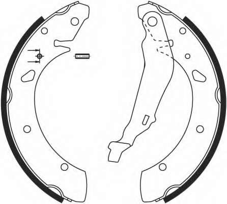 Комплект тормозных колодок
