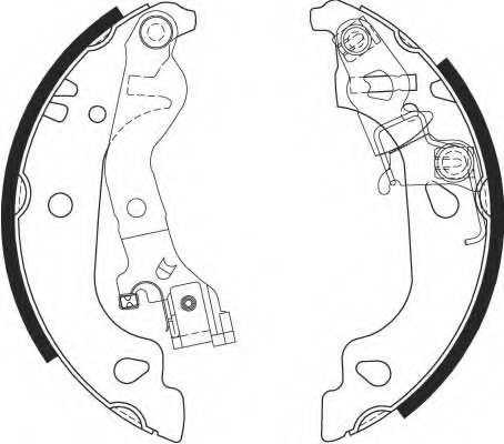 Комплект тормозных колодок