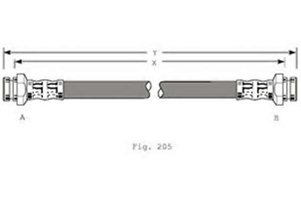 Тормозной шланг