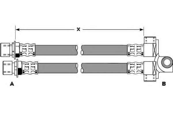Тормозной шланг