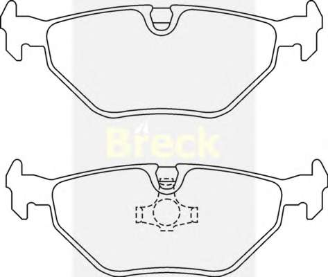 Комплект тормозных колодок, дисковый тормоз