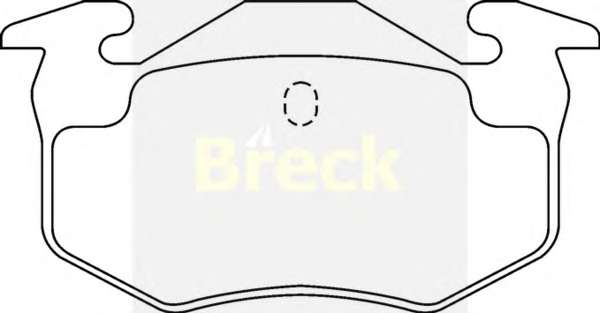 Комплект тормозных колодок, дисковый тормоз