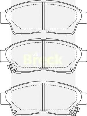 Колодки гальмівні (передні) Toyota Camry/Corolla 91-01