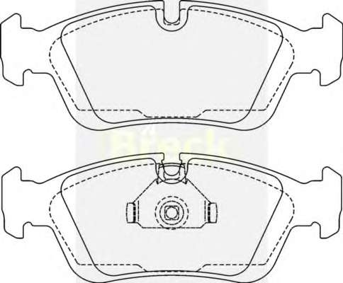 Колодки гальмівні (передні) BMW 3 (E46) 98-