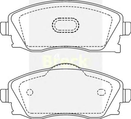 Колодки гальмівні (передні) Opel Combo 01-04