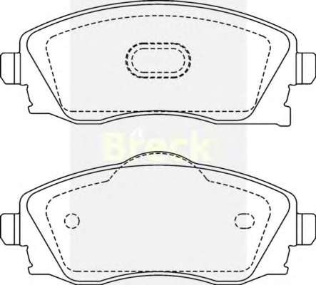 Колодки гальмівні (передні) Opel Combo 01-04