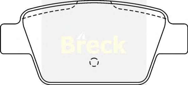 Комплект тормозных колодок, дисковый тормоз