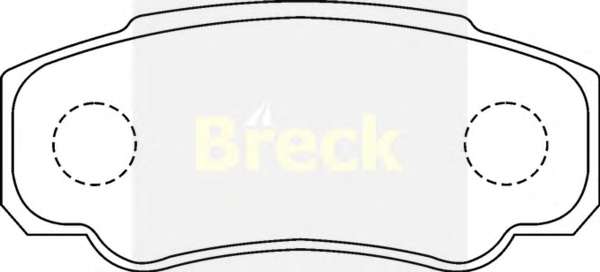 Комплект тормозных колодок, дисковый тормоз