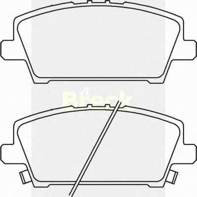 Колодки гальмівні (передні) Honda Civic VIII 05- (TRW)
