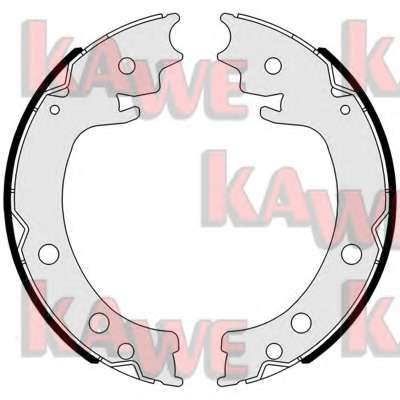 Комплект тормозных колодок, стояночная тормозная система