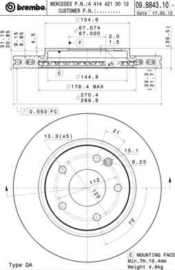 Тормозной диск